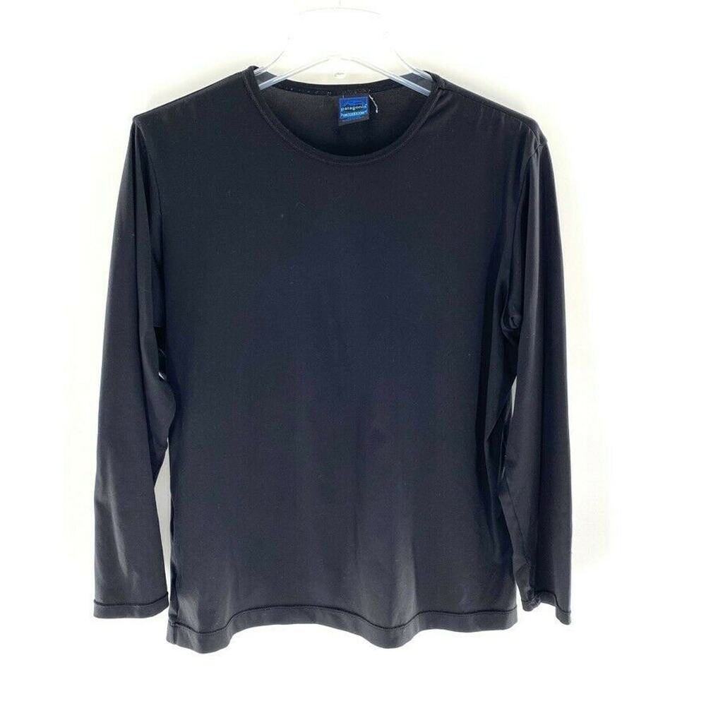 Patagonia Vintage Womens Activewear Base Layer‎ Capilene Black M